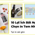 10 Lợi Ích Bất Ngờ Khi Chọn In Tem Nhãn Giá Rẻ Cho Doanh Nghiệp