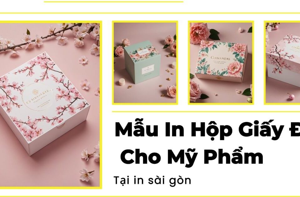 Khám Phá Các Mẫu In Hộp Giấy Đẹp Cho Sản Phẩm Làm Đẹp